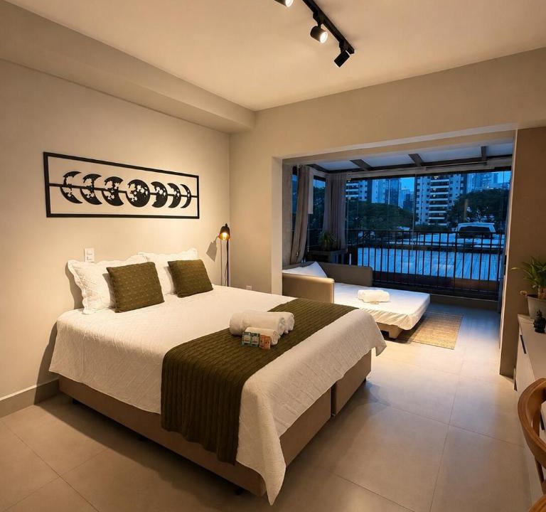 Santo Amaro Apartment | 15 Studio Lunar - Prx Consulado EUA e Metrô