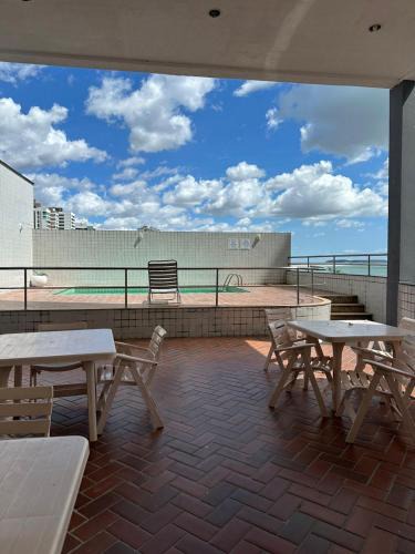 Ponta do Farol Apartment | American Flat - Ponta Dareia à Beira Mar na Melhor Localização da Cidade - Estacionamento Grátis