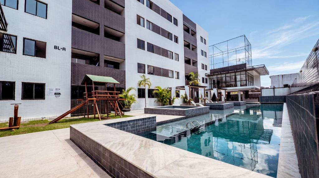 Cuia Apartment | Apto c Piscina Hidro Quadras e Vaga no Cuia