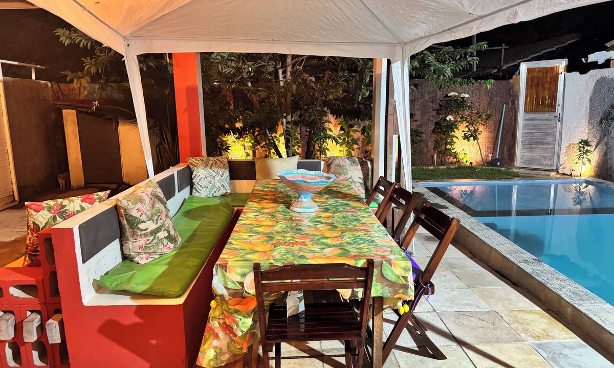 Aguas Belas House | Beach house in Alemão offering comfort near the sea. House with pool, near the sea.