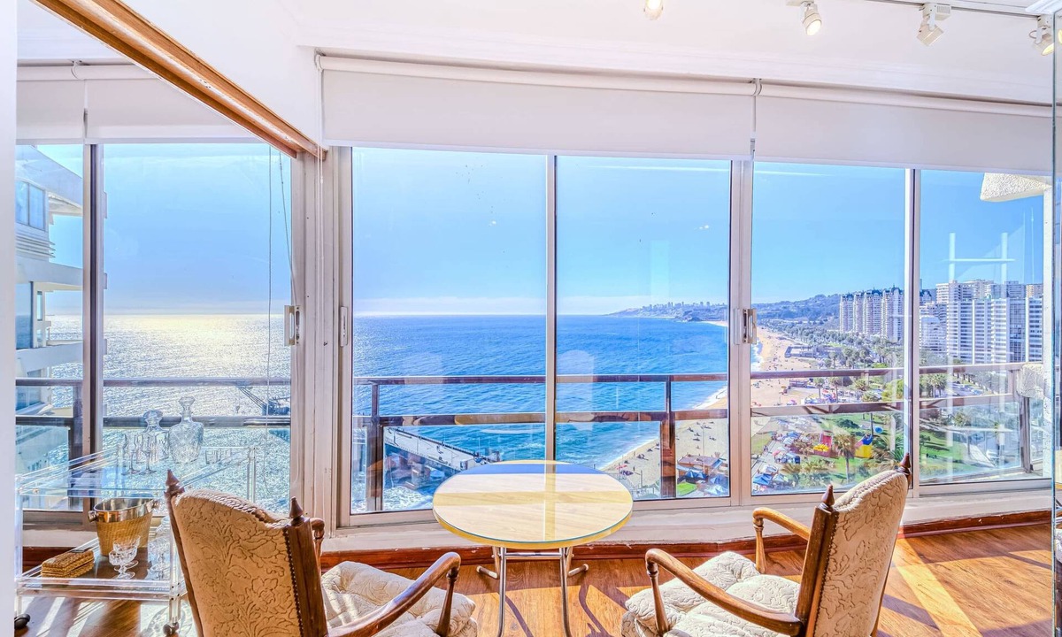 Vina del Mar Apartment | Beach View 2D increible ubicacion
