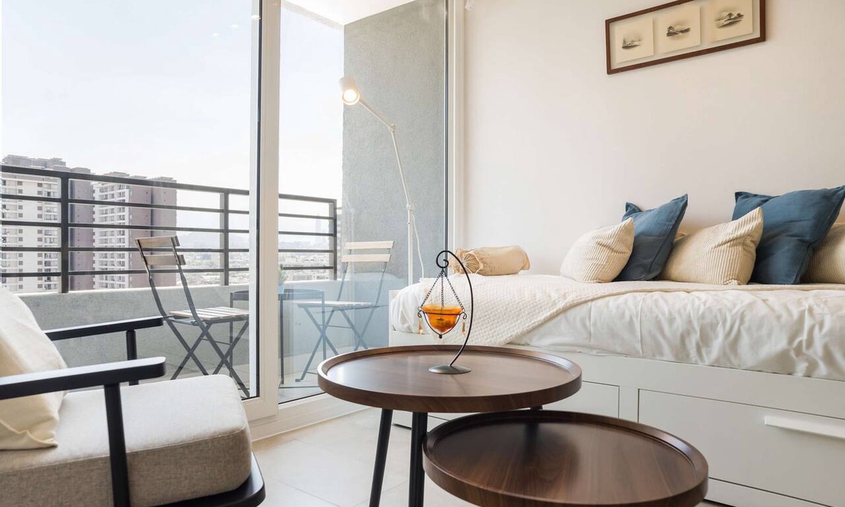Santiago Apartment | Beautiful Apartment in Nunoa with Balcony and Pool