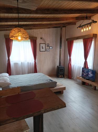 Valdivia Province Ski Chalet | Cabaña monoambiente para 2 personas.
