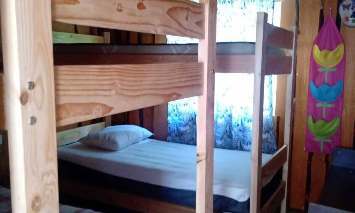 Pucon Cabin | Cabin in front of the Caburgua's eyes