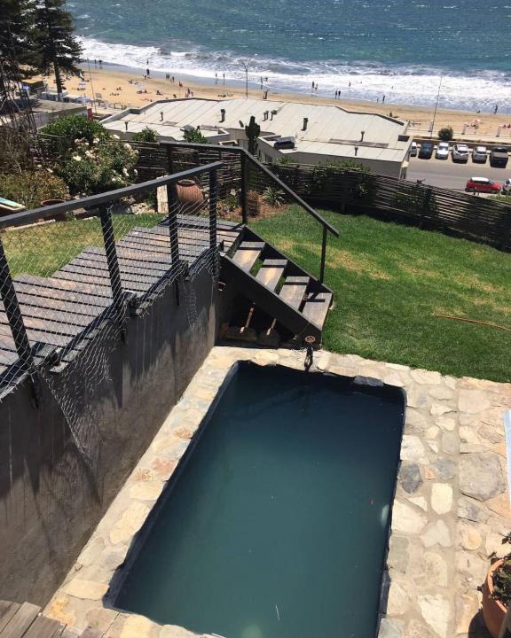 Concon House | Casa Concon Piscina y Terraza Vista Al Mar