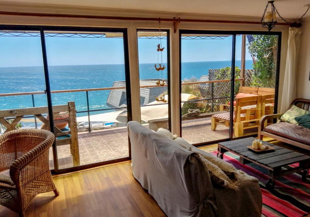 Concon House | Casa Concon Piscina y Terraza Vista Al Mar