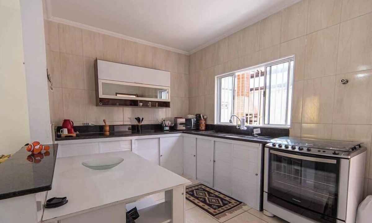 Balneario Itaoca House | Casa em Mongaguá a 450m da Praia com Churrasqueira