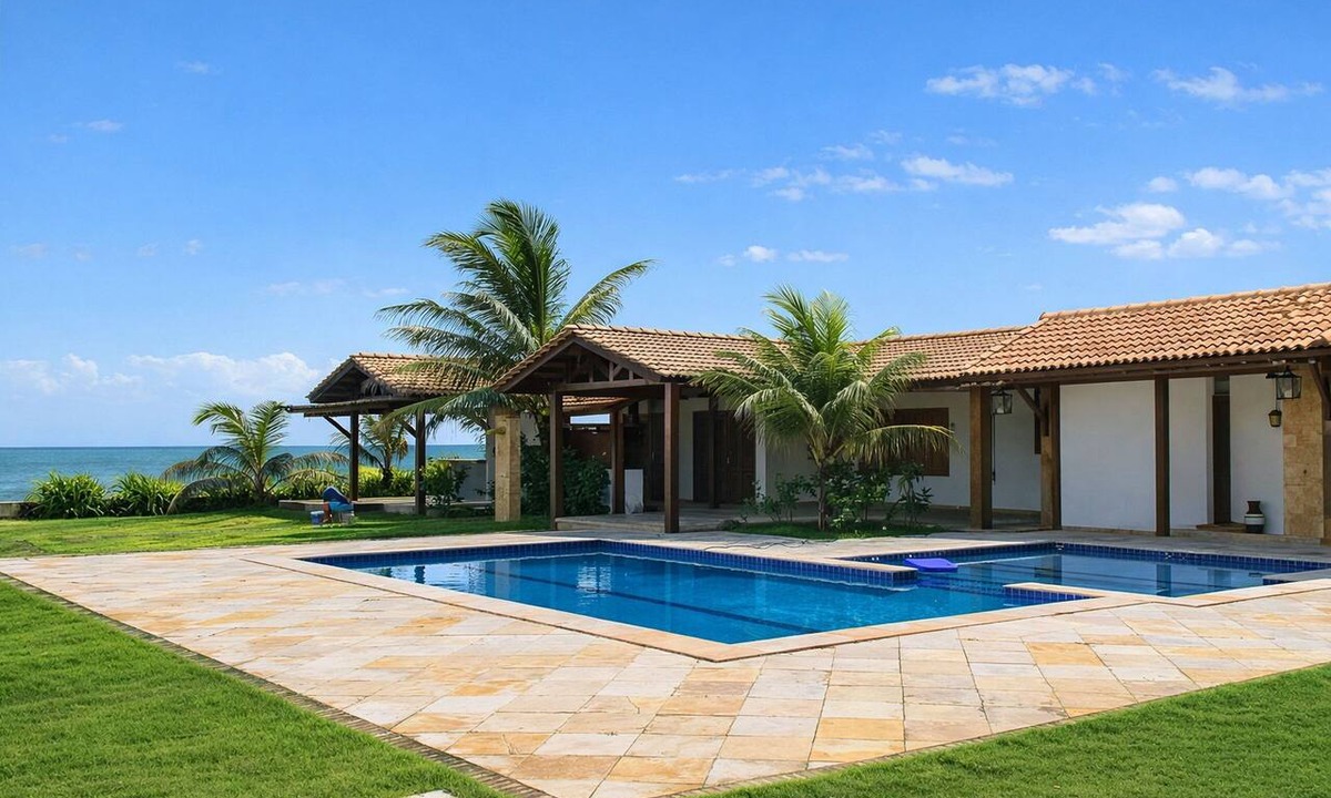 Guajiru House | Cea017 - Seafront villa with pool in Guajiru