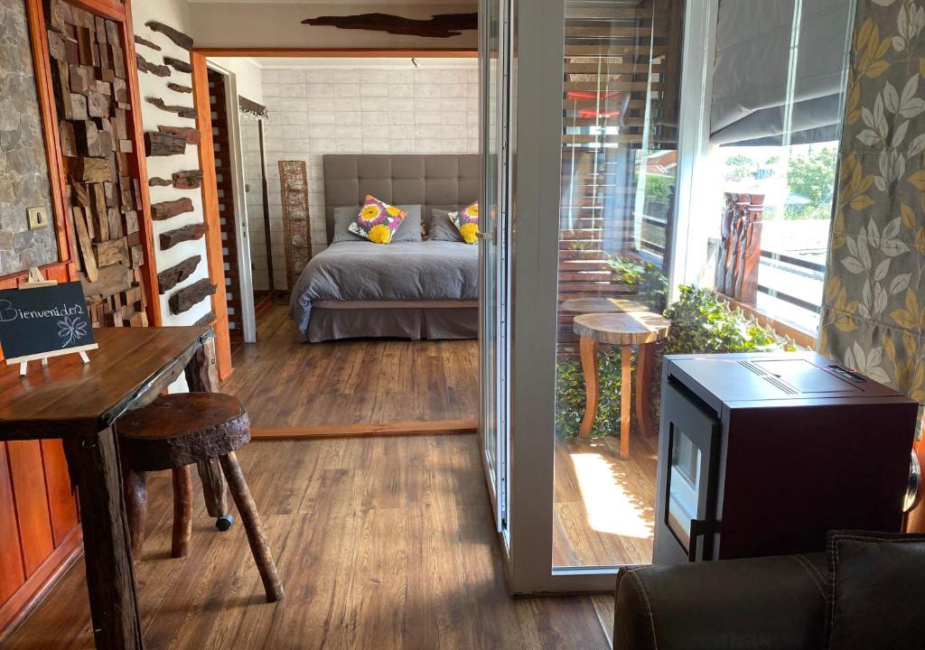 Temuco Apartment | Centro de Temuco Depto único, rústico y a pasos de todo Incluye estacionamiento