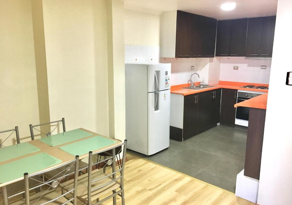 Tome Apartment | Departamento completo 40 mts2 - 2 habs y 1 futón - Centro Tomé - 5 personas max - Edificio Don Francisco