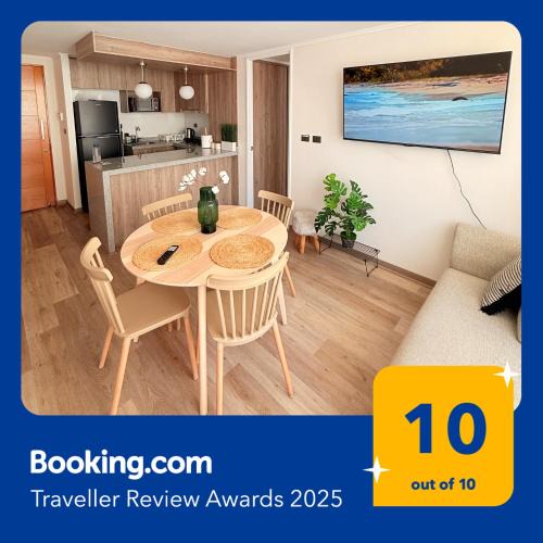Downtown Santiago Apartment | Departamento con estacionamiento incluido, Ideal para ir de compras y conectar con puntos turísticos
