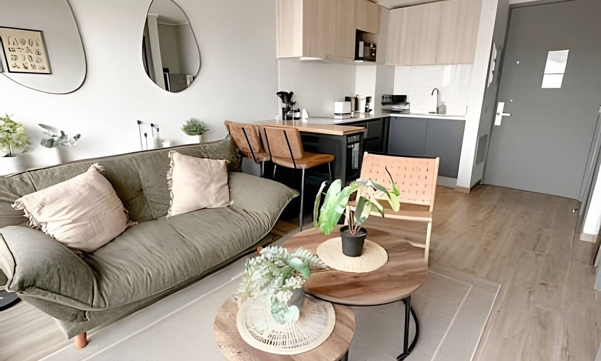 Downtown Santiago Apartment | Depto. moderno y acogedor I Wifi I AC
