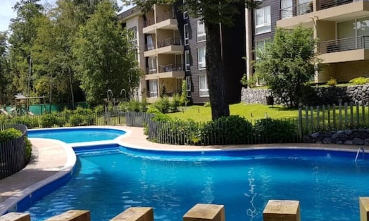 Pucon Apartment | Dream Apartment in Pucon | First Floor with Pool View