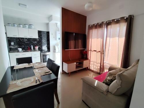 Bom Jesus dos Perdoes Apartment | Foot in the sand Balneário Vera Cruz
