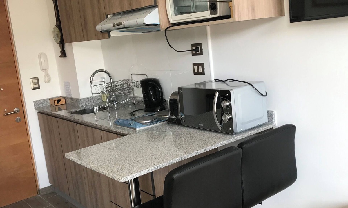 Temuco Apartment | Furnished and equipped studio apartment, in Av. Germany near clinics and U.