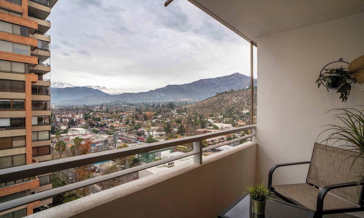 Apoquindo Apartment | HOM | Mall AltoLasCondes | Parking | AA | Terraza