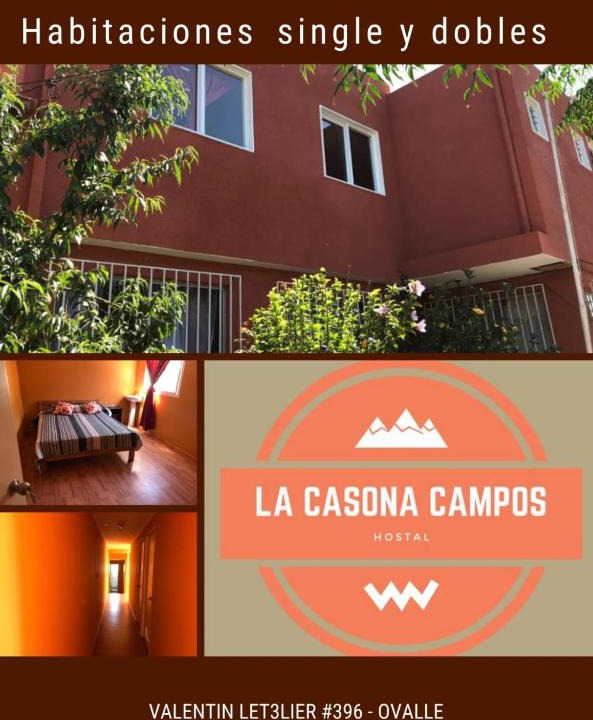 Ovalle House | HOSTAL LA CASONA ALFREDO CAMPOS