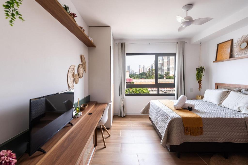 Tatuape Apartment | LA5 Studio aconchegante com fácil acesso ao metrô
