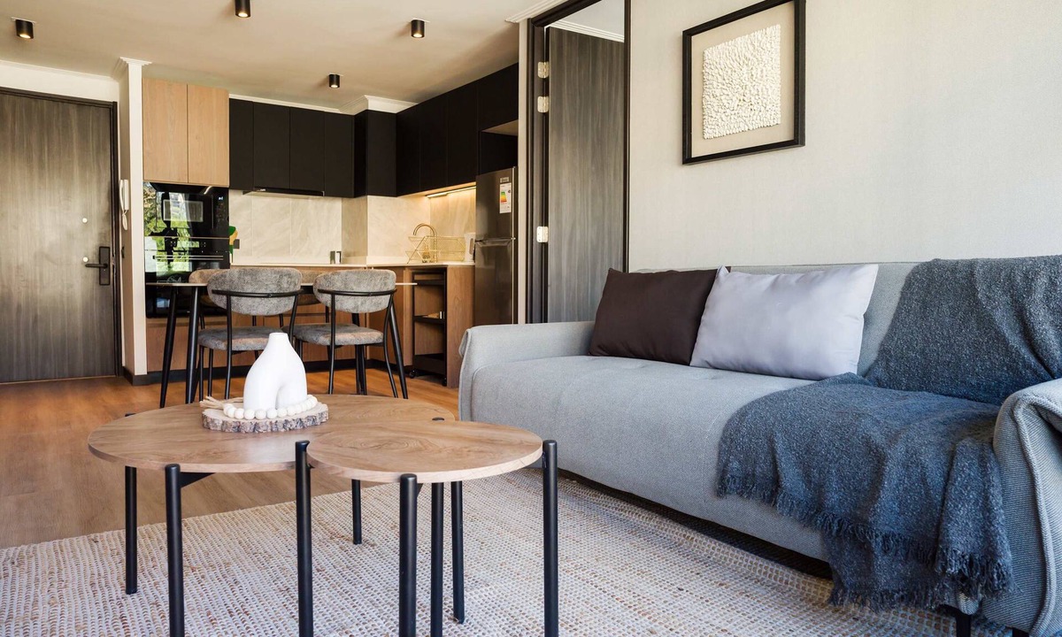 Providencia Apartment | Luxe 2BR Parkside Retreat | Pool and Gym Included