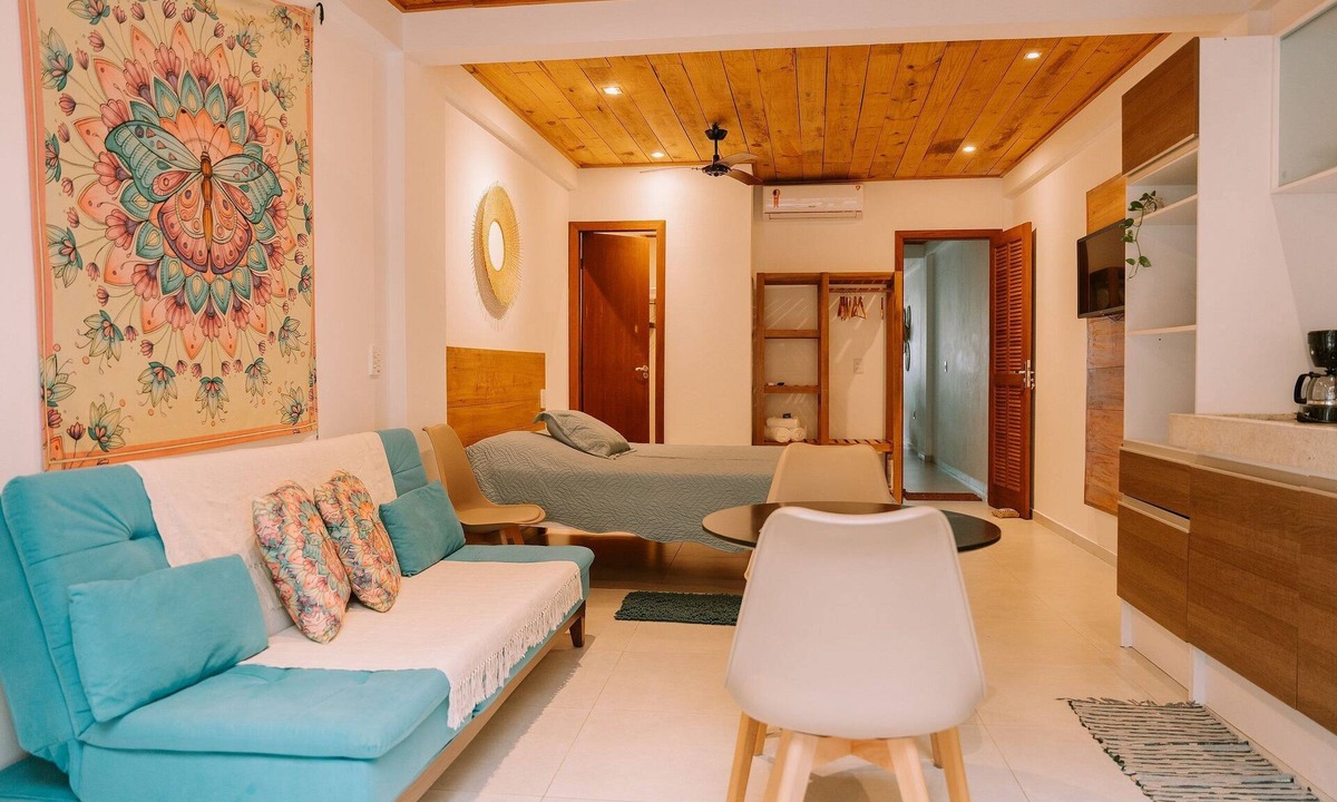 Itacare Apartment | Mar e rio Orla Itacaré - Casa Flor
