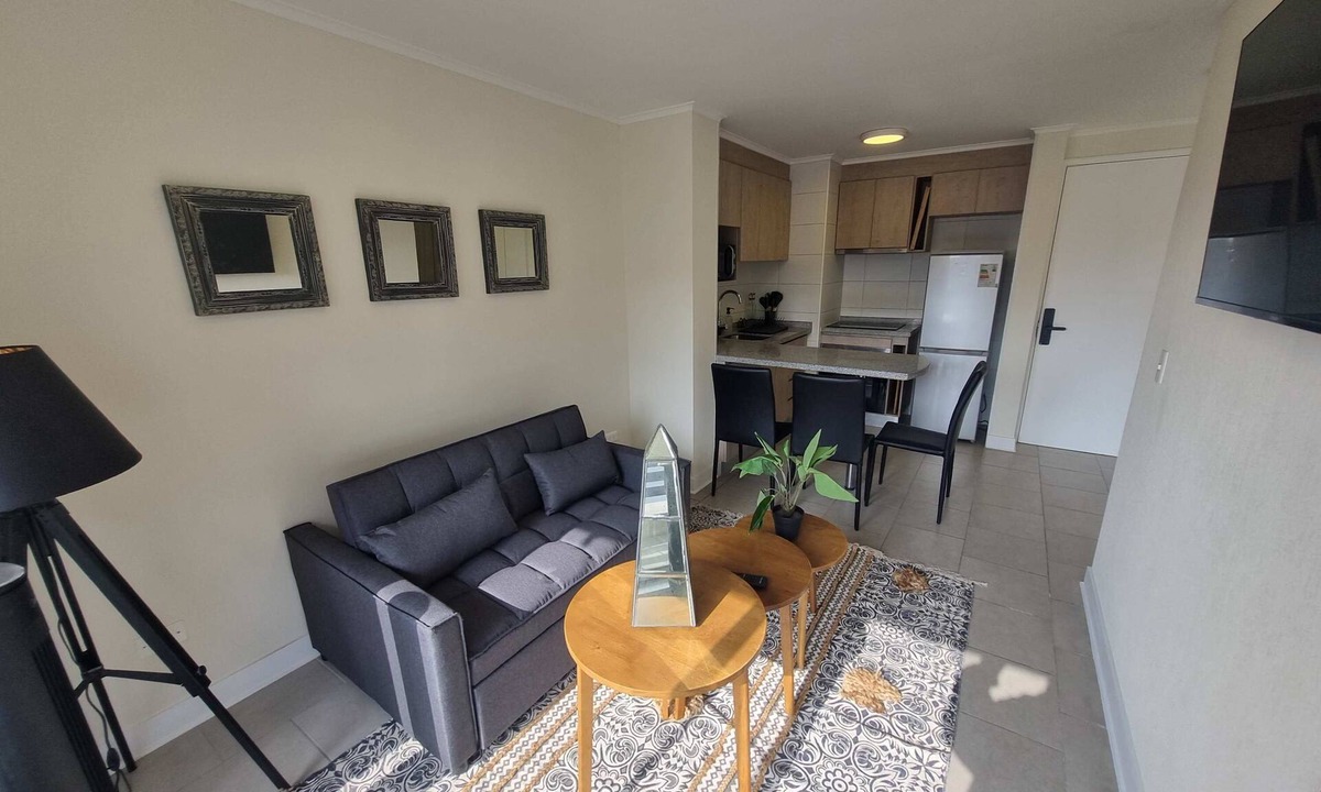 Downtown Santiago Apartment | Modern 1BR Oasis in Centro | Steps to Toesca Metro