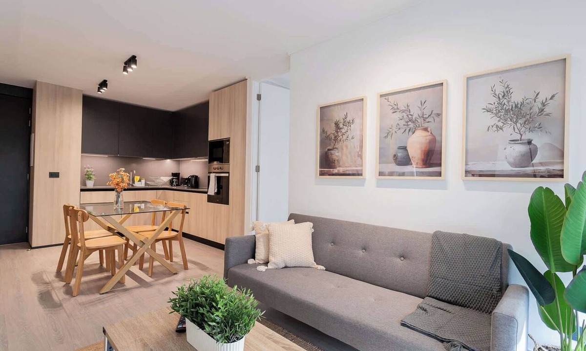 Apoquindo Apartment | Modern 2BR Apt. | Las Condes Great Urban Style