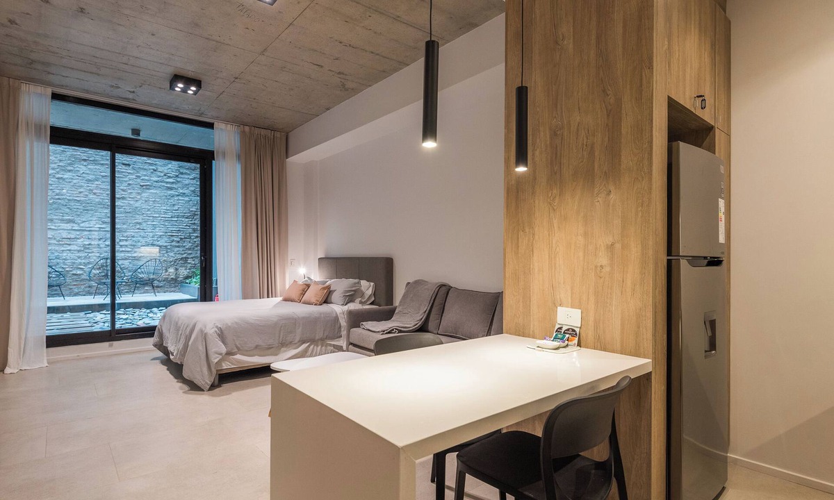 Colegiales Apartment | Modern Studio in Palermo with Private Patio