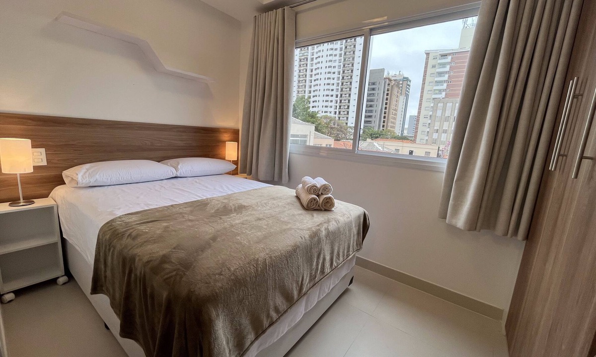 Vila Clementino Apartment | Modern studio Wi-fi | gym, next to Ibirapuera Park and Subway - ID 09