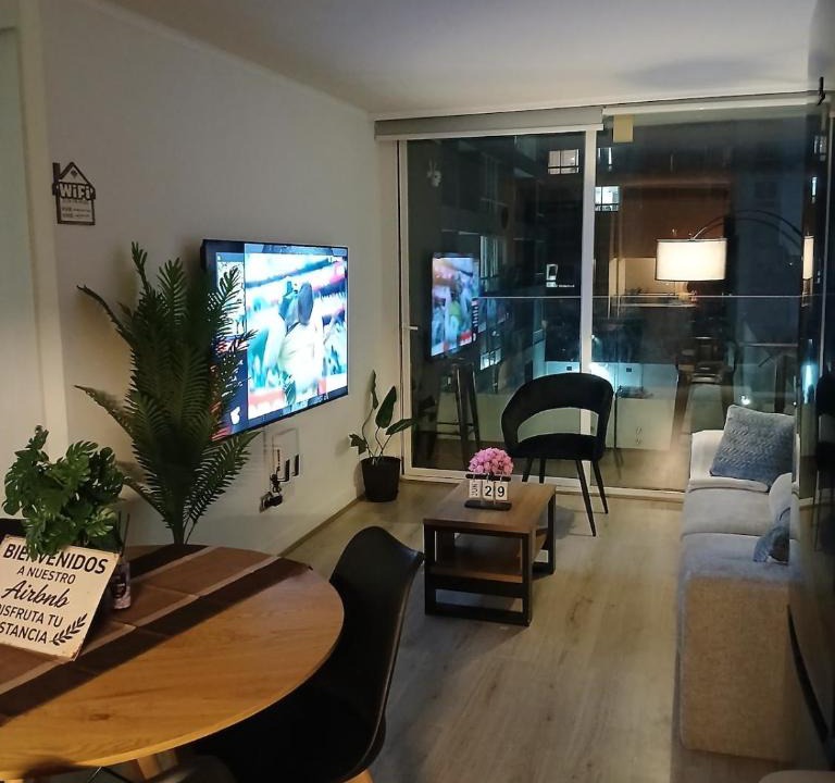 Independencia Apartment | Moderno Depto 2D2B con parking a pasos del Metro