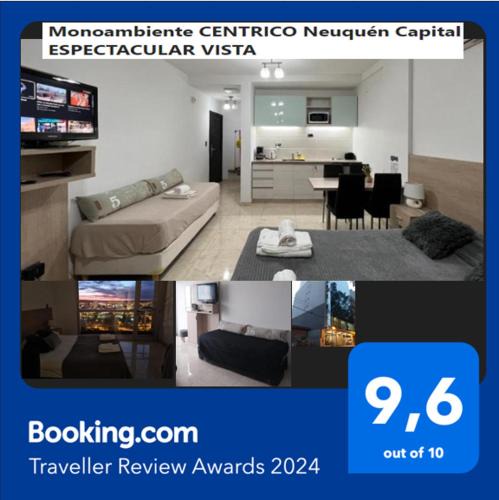 Neuquen Apartment | Monoambiente CENTRICO Neuquén Capital - ESPECTACULAR VISTA