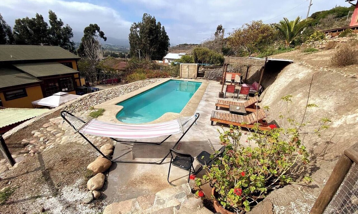 La Serena Cabin | Mountain View Cabin w/Pool & BBQ Near Elqui Valley