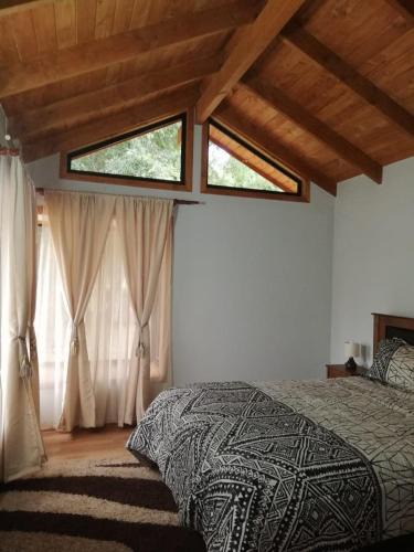 Villarrica Apartment | Preciosa Casa en Parcela con chimenea 3d 2b