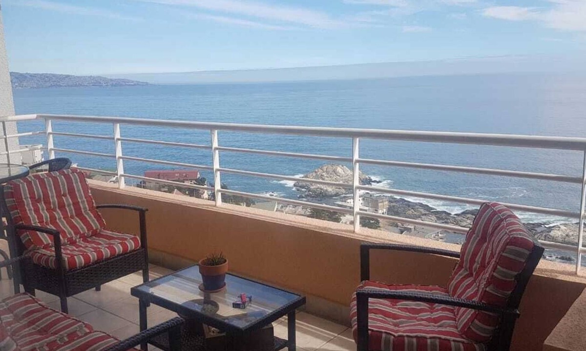 Renaca Apartment | Reñaca ~ Beautiful Ocean View! ❤ Euromarine D135