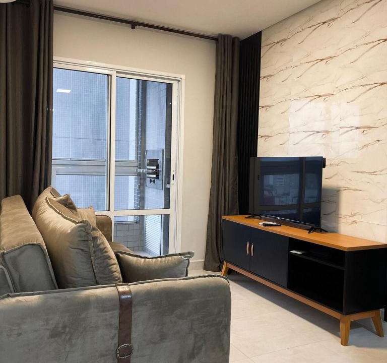 Boqueirao Apartment | Refúgio Perfeito no Boqueirão: Apartamento Moderno a 100m da Praia com Sacada Gourmet e Piscina!