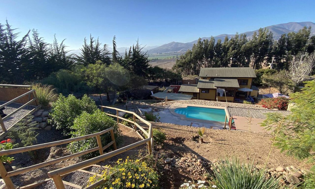 La Serena Cabin | Scenic Mountain-View Cabin w/Pool & BBQ Terrace