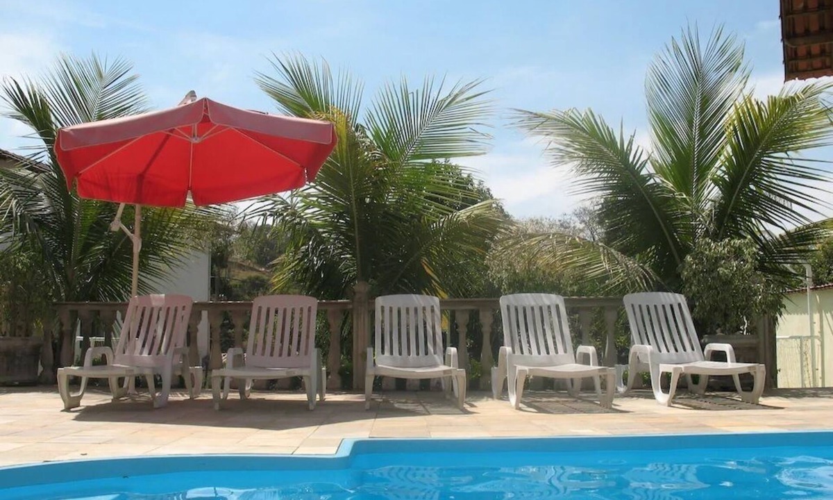 Sao Jose da Lapa House | SITIO ESTÂNCIA DA LAPA - Beautiful country estate - Large pool with a waterfall