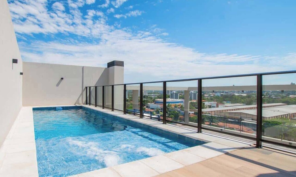 Luque Apartment | Spacious 2BR | Rooftop Pool, Balcony & 200 Mb WiFi
