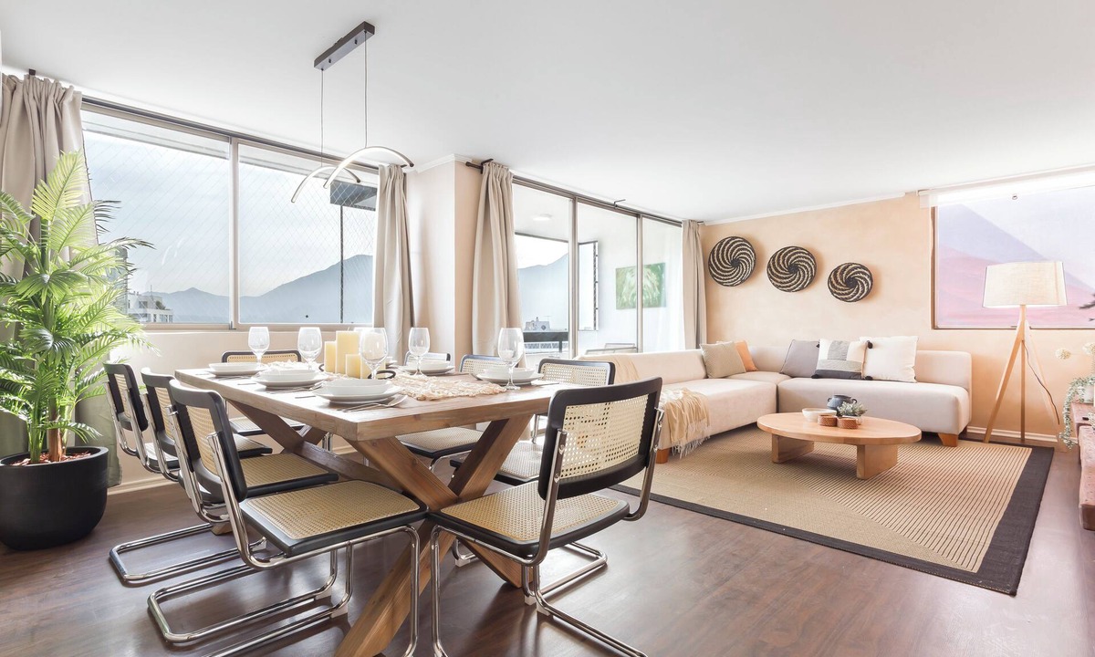 Santiago Apartment | Spacious 4 Bedroom Apartment near Arauco Park