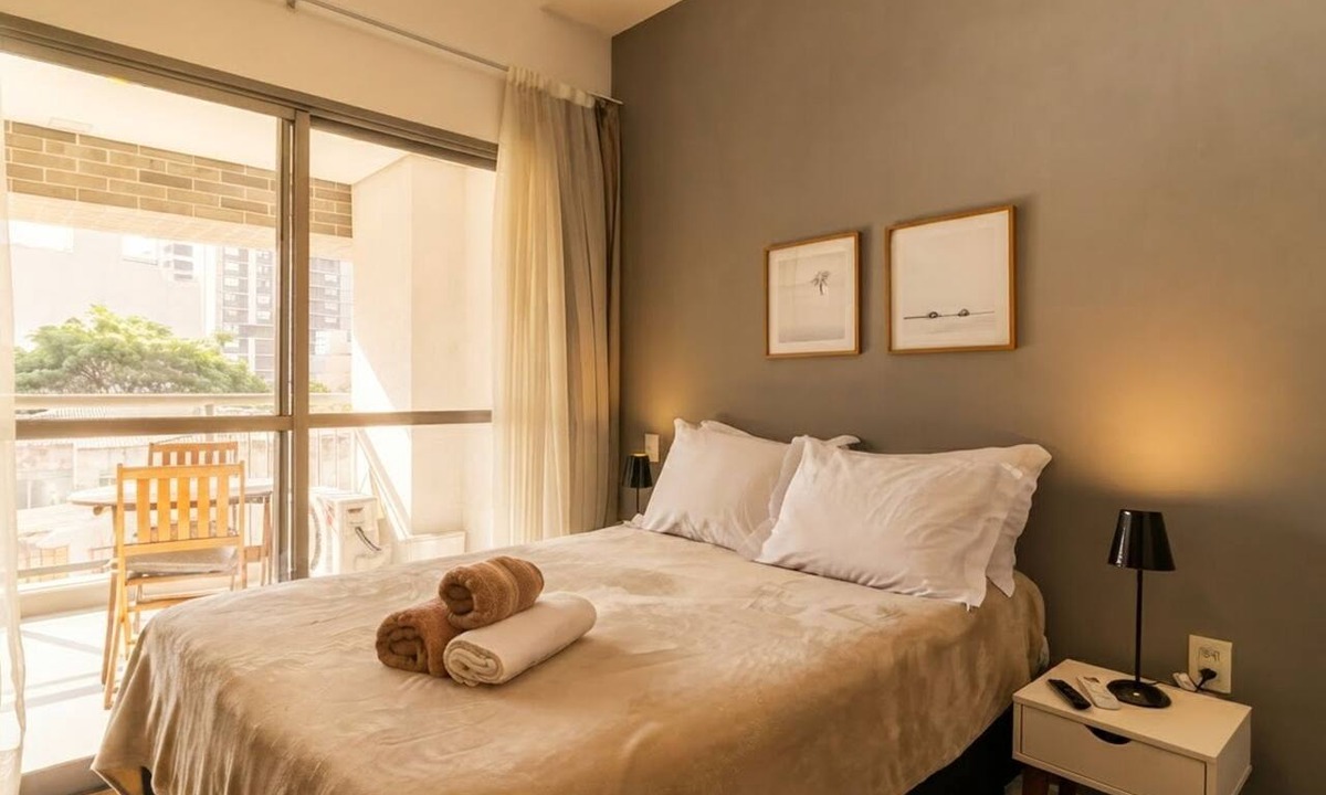 Pinheiros Apartment | Studio com Varanda perto do Metrô em Pinheiros