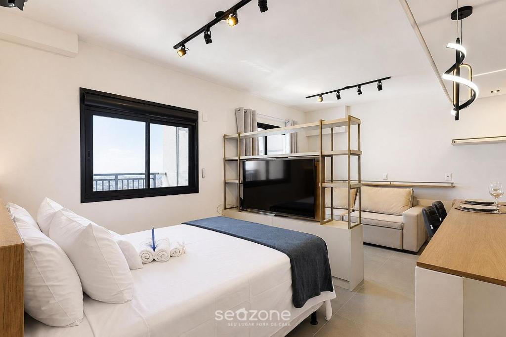 Campinas Apartment | Studio in Condo. w/Pool & City View SRU3308