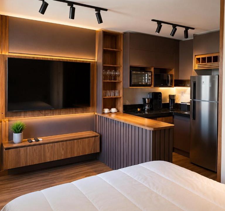 Duque de Caxias Apartment | Studio Prime 1602