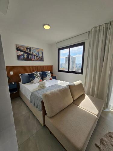 Campo Belo Apartment | Studio with a wonderful view!