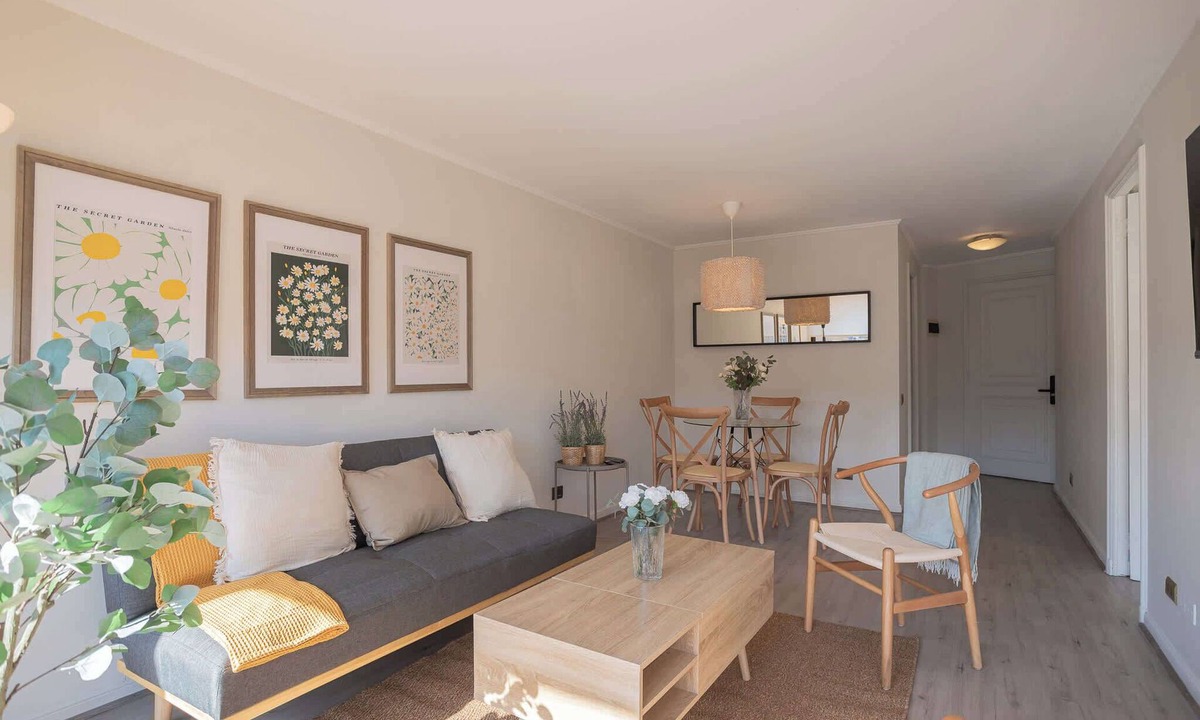 Santiago Apartment | Stylish 1BR Apt Oasis Steps from Costanera Center