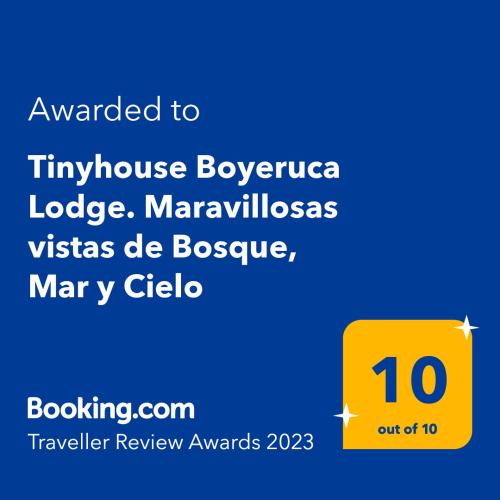 Vichuquen House | Tinyhouse Boyeruca Lodge. Maravillosas vistas de Bosque, Mar y Cielo