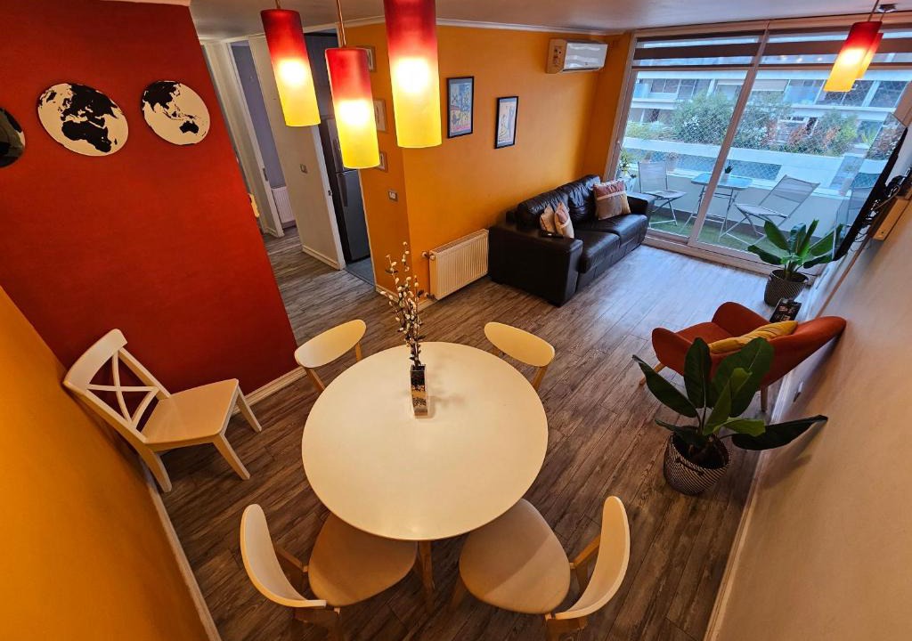 Apoquindo Apartment | Vive Las Condes, a una cuadra del Mall Parque Arauco
