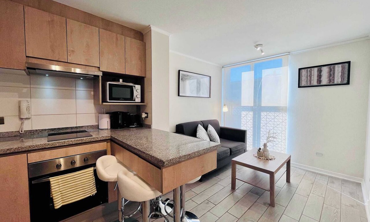 Downtown Santiago Apartment | Yungay Apt | Historic Area Views, Free Parking & Fast WiFi