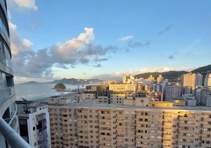 Book Santos Unlimited 1709 - Apartamento Clean com Vista Mar in Santos