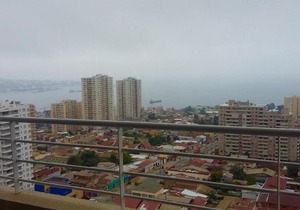 Departamento con vista al mar Valparaíso, Cerro Placeres
