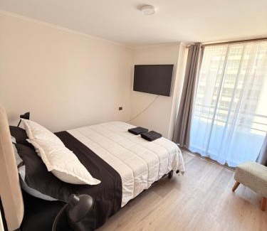Downtown Santiago Apartment | Departamento con estacionamiento incluido, Ideal para ir de compras y conectar con puntos turísticos