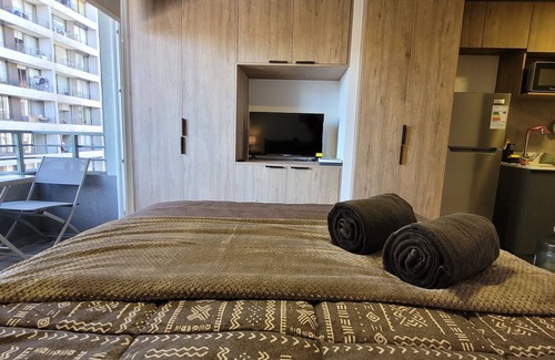 Lastarria Apartment | Modern apartment with 1 bedroom and WiFi, fitness room in amazing Santiago